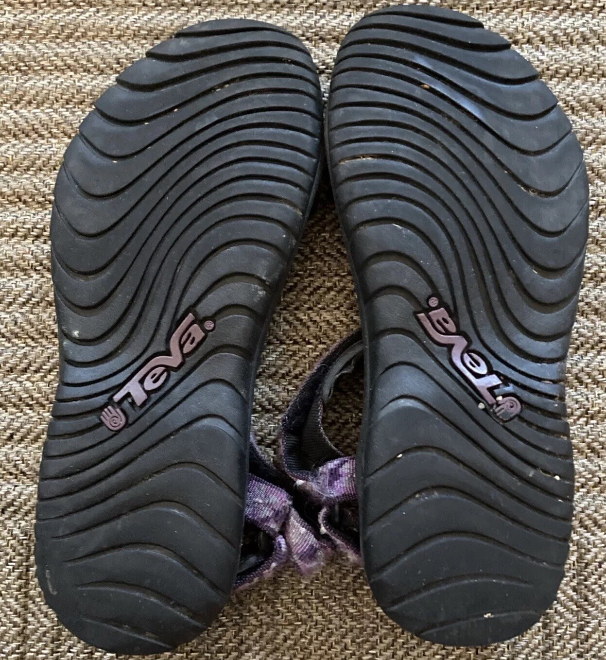Teva Vintage Sport Sandals Women’s Size 7 Purple Floral