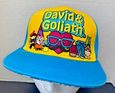 David & Goliath Adult Adjustable Baseball Hat Gnome Heart Cupcake Mushroom