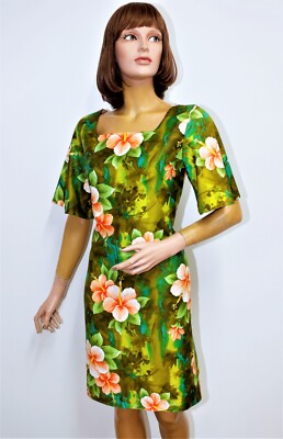 green hibiscus dress Sadie Maxi Dress Green Hibiscus Jacquard XL / Green main image 1