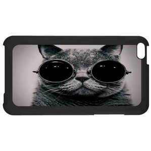 British Short Hair With Glasses Hard Case Cover For Ipod Touch New