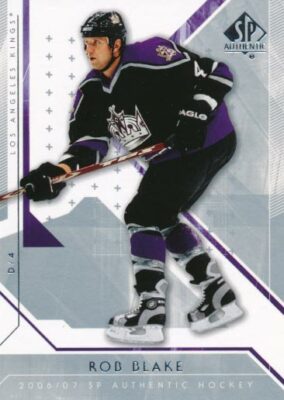 2006-07 SP Authentic #56 ROB BLAKE - Los Angeles Kings