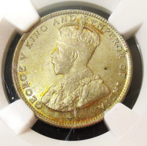Straits Settlements: British Colony. George V 20 Cents 1919-B MS65 NGC.