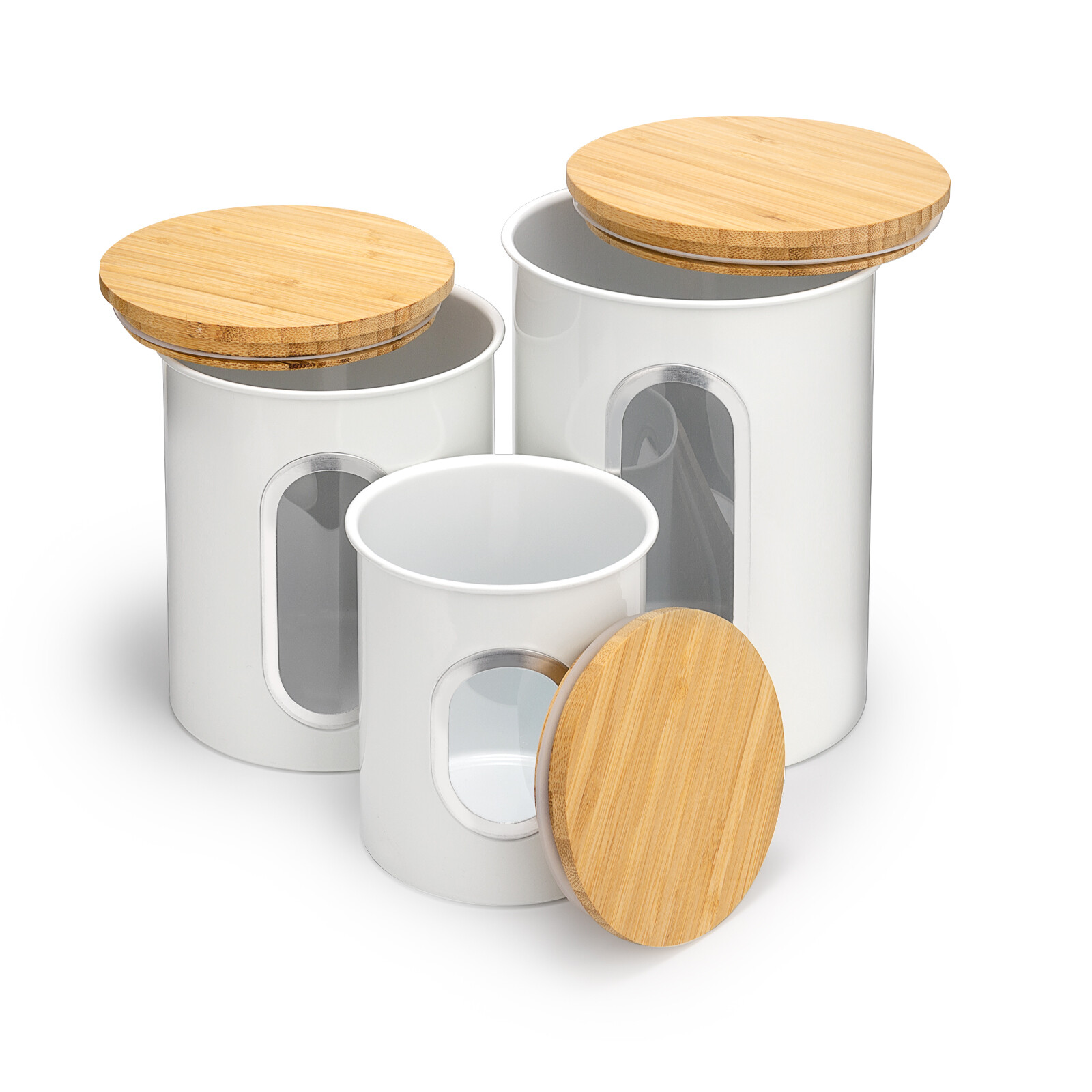 novelty tea coffee sugar canisters