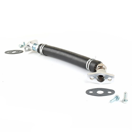 8" Oil Return Soft Hose for DSM 1G 2G with Garrett T2 T25 T28 Journal Bearing - Picture 2 of 7