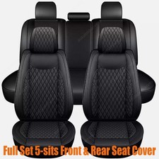 For Infiniti Qx56 Qx60 Car Seat Covers 5-seat Frontrear Protector Black
