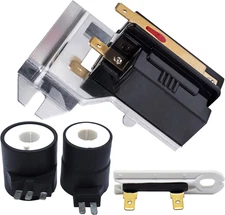 338906 Dryer Flame Sensor & 279834 Gas Valve Ignition Solenoid Coil Kit & 339251