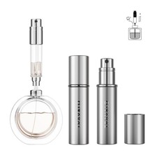 Refillable Perfume Atomizer, Bottom Filling Fragrances Perfume Bottle, Mini C...