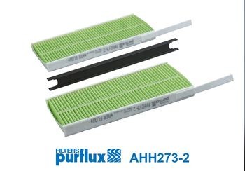 Purflux AHH273-2 Innenraumluftfilter Antiallergikum Passt Zu: Mercedes Citan Mix-image