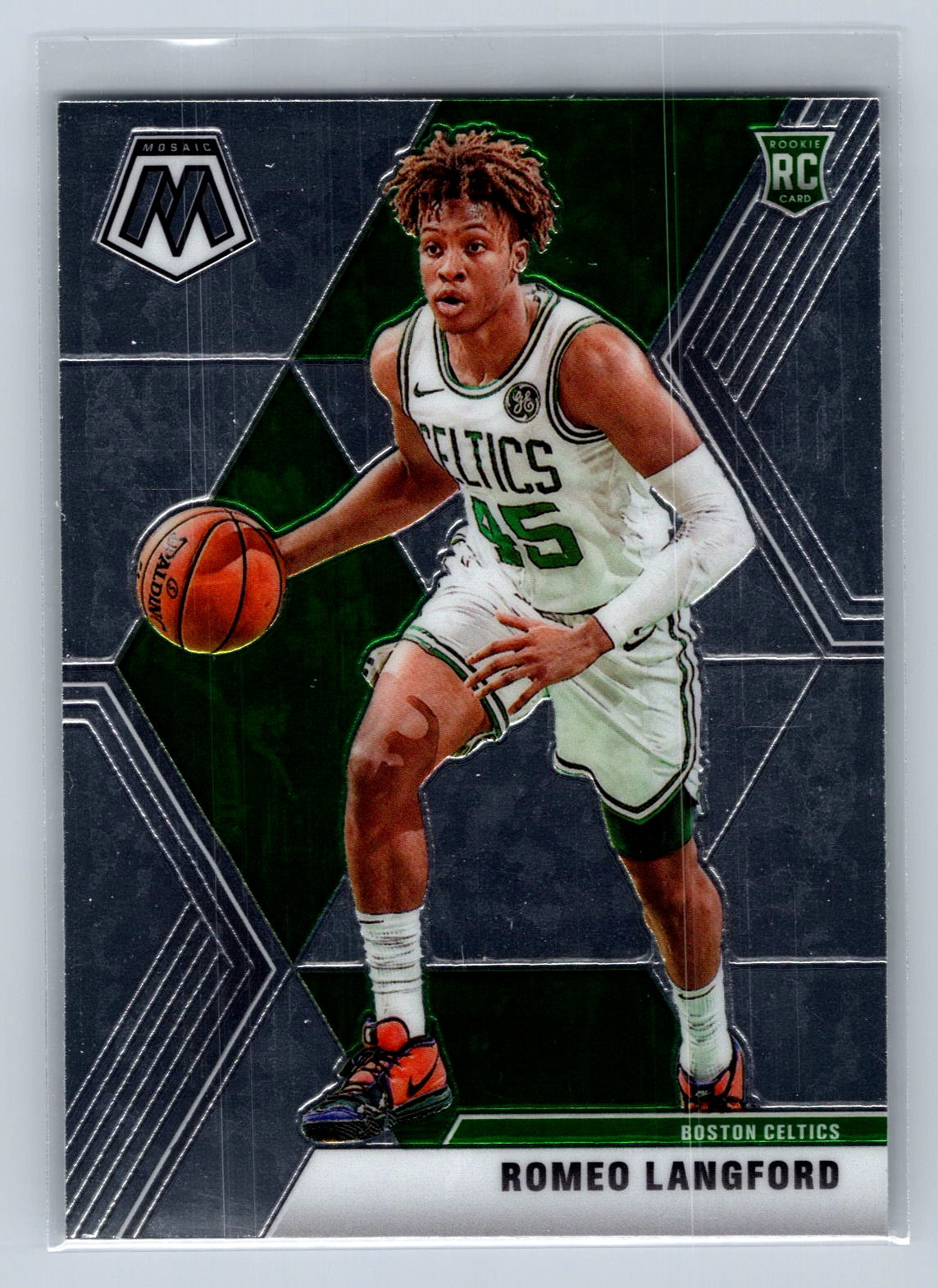2019-20 Panini Mosaic #233 Romeo Langford Boston Celtics Rookie