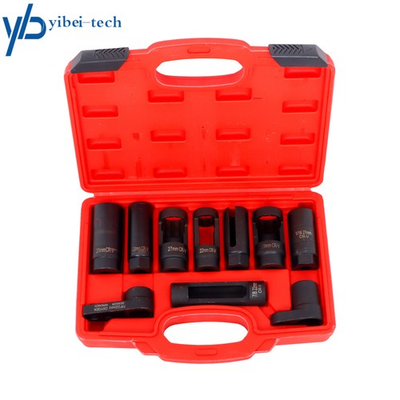 #ad #ad 10Pcs Oxygen Sensor Socket Set Sensor Oil Pressure Sending Unit Removal Tool $29.84