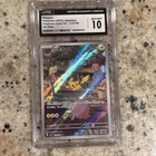 Pikachu 173/165 CGC 10 Pokemon Card 151 Art Rare JP Graded Pokemon Card Slab
