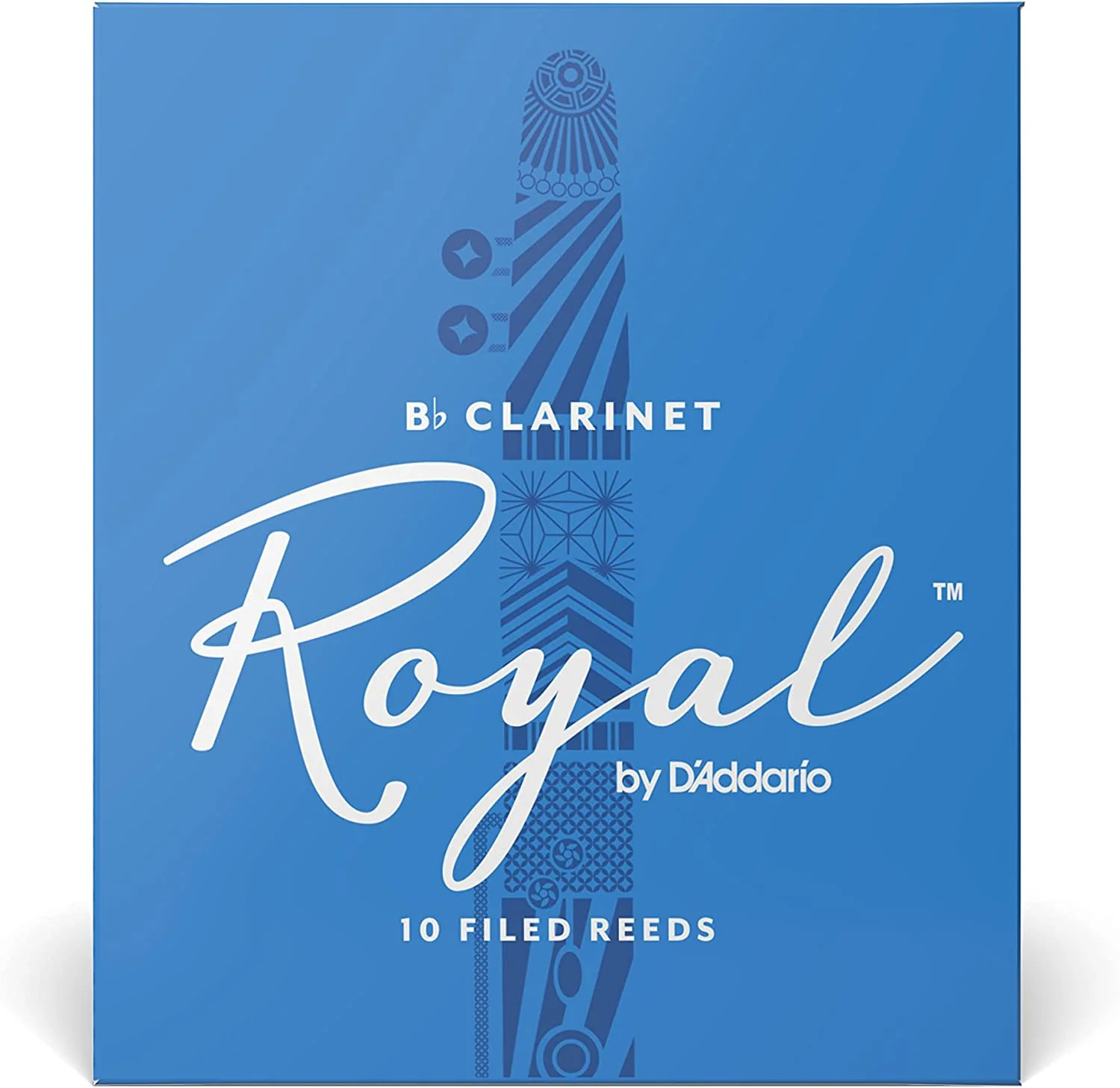 Кларнет Rico Royal Bb 10 Коробка 3 шт 5290₽