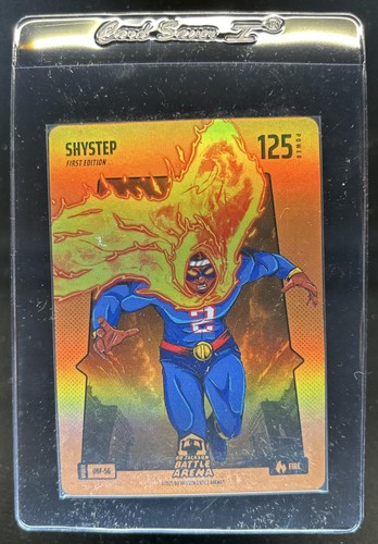 2025 Bo Jackson Battle Arena Alpha Upd 1st Ed. Shystep Orange Battlefoil #OBF-56