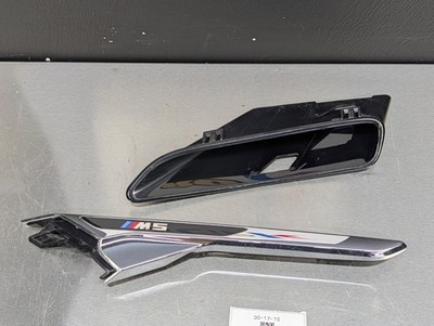 18-23 BMW F90 M5 Chrome Front Driver Side Fender Panel Trim Bezel