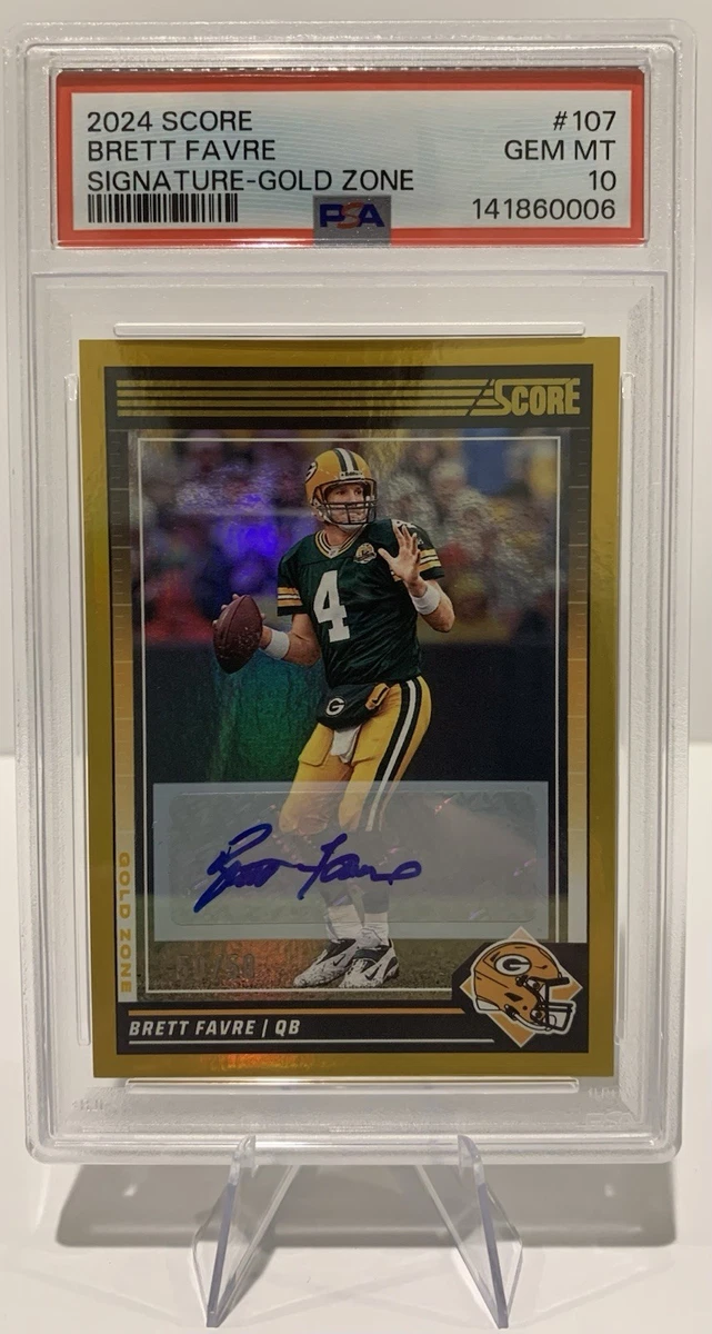 Panini Brett Favre Football Serial Numbered Sports Trading Cards