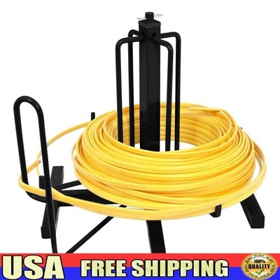 Wire Smart Cable Dispenser Floor Stud Mount Heavy Duty 50lbs Capacity Adjustable