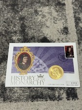 Collection Richard III "History of the Monarchy" first day cover coin pack.