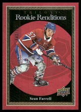 2023-24 Upper Deck Trilogy Rookie Rendentions Sean Farrell RC /799 #RR-8