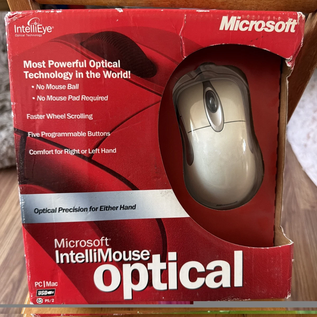 Las mejores ofertas en Microsoft IntelliMouse óptico | eBay