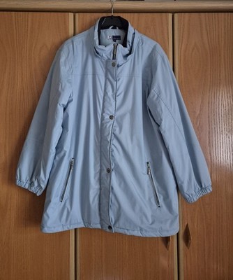 Schöne Damen Jacke Big Fun Grosse Grössen Hellblau Gr.46