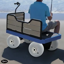 Balloon Beach Sand Tire, Beach Balloon Wheel, 2pcs Beach Cart Tires