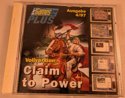 Claim to Power PC Games Plus 4/97 Windows 95