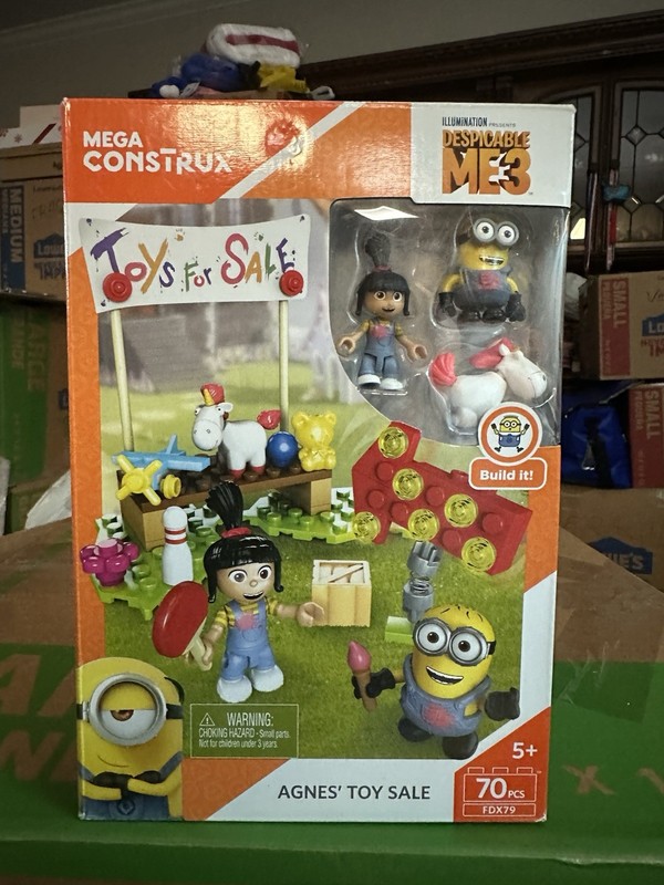 Mega Construx Despicable Me 3 Minions Agnes Toy Sale Building Set Factory Sealed