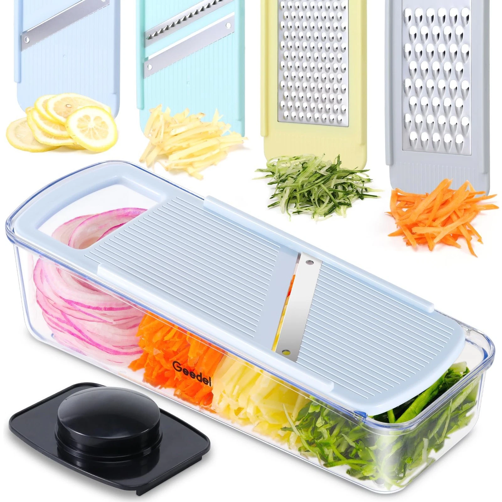 Professional Mandoline Slicer for Kitchen, Multi Purpose Vegetable Slicer Cut...