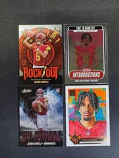 (4) Jayden Daniels RC 2024 Donruss Gridiron Kings By Storm Introductions Rockout