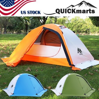4 Season Backpacking Tent 2 Person Ultralight Waterproof Winter Camping Tent