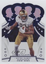 2020 Panini Chronicles Draft Picks Crown Royale Mirror Blue Chase Claypool 0vf5