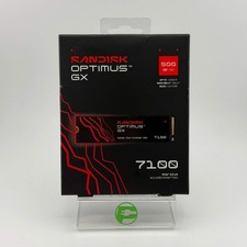 New Sandisk Optimus GX 7100 500GB NVMe SSD SD...