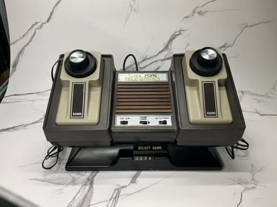 Vintage Sears Tele-Games Atari Super Pong IV w/ 2 Controllers 