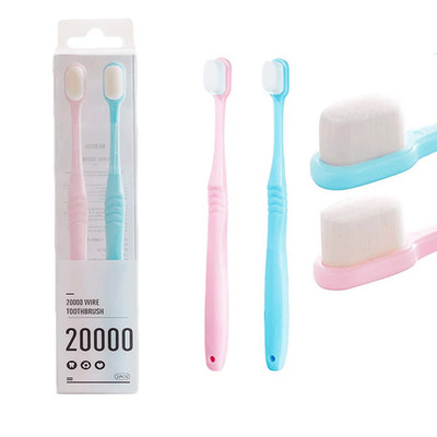 Extra Soft Toothbrush, Nano Toothbrush for Sensitive Gums Manual Toothbrush