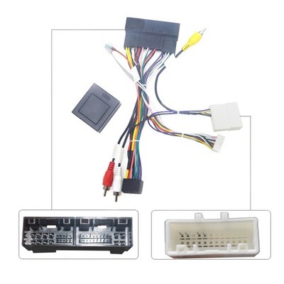Car Stereo Radio 16 PIN Android Wiring Harness Kit w/Canbus Box For Hyundai KIA
