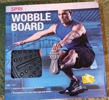 SPRI Wobble Board Balance Trainer 14" Platform Fitness Exercise Equipment NEW