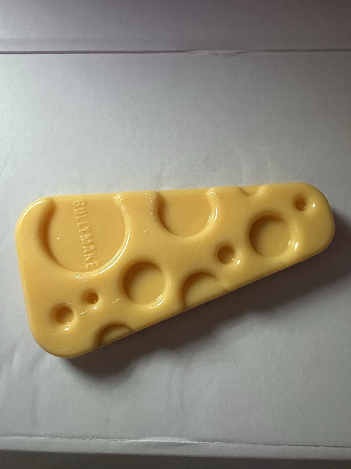 NEVER USED Bullymake Swiss Cheese Slice Tough Nylon Dog Toy