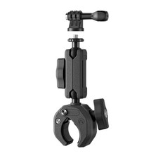 Adjustable 360Double Ball Head Motorcycle Bike Clamp Mount For Action Camera
