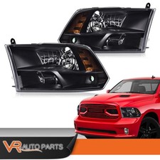 New Housing Amber Corner Headlights Lamps Fit For 2009-2012 Ram 1500 2500 3500