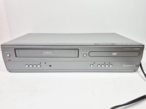 Magnavox DVD Player VCR Combo Model DV200MW8 Tested For Parts Or Repair