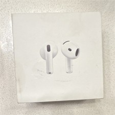 Apple AirPods 4 Wireless In-Ear Earbuds White Bluetooth USB-C Built-In Mic