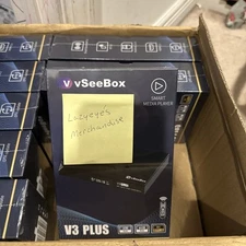 vSeeBox V3 Plus, Brand New Sealed, Message For Deal Bulk Available