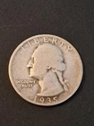 1935-D Washington Quarter Coin