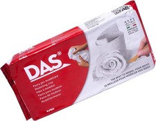 DAS White 1 kg Air Drying Modelling Clay CLAY WHITE 1KG UK