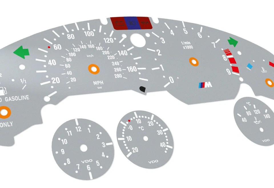 Para BMW Z3 M - Diales de velocímetro Medidores MPH Especificaciones del Reino Unido Foto 3 de 4