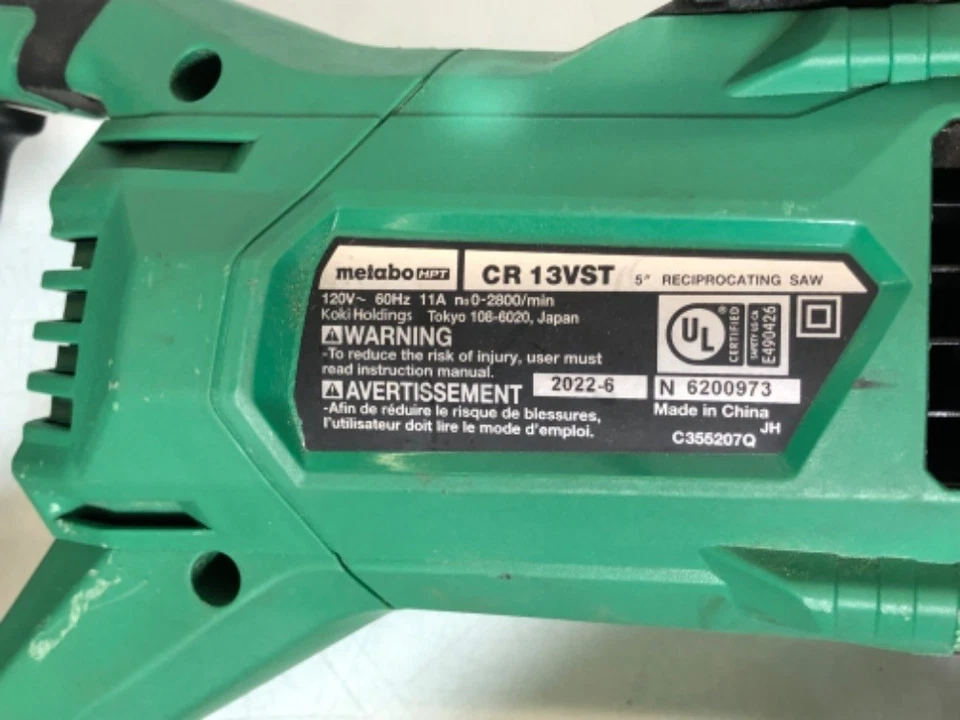 Metabo Reciprocating Saw Cr13vst - Image 4 of 4