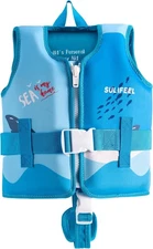 Toddler Swim Vest for 20-45 lbs. - Adjustable Strap/Easy on & off - Sulifeel