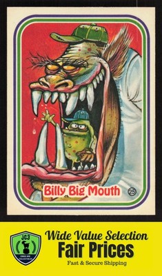 1988 Leaf Awesome All-Stars Billy Big Mouth #25b Card