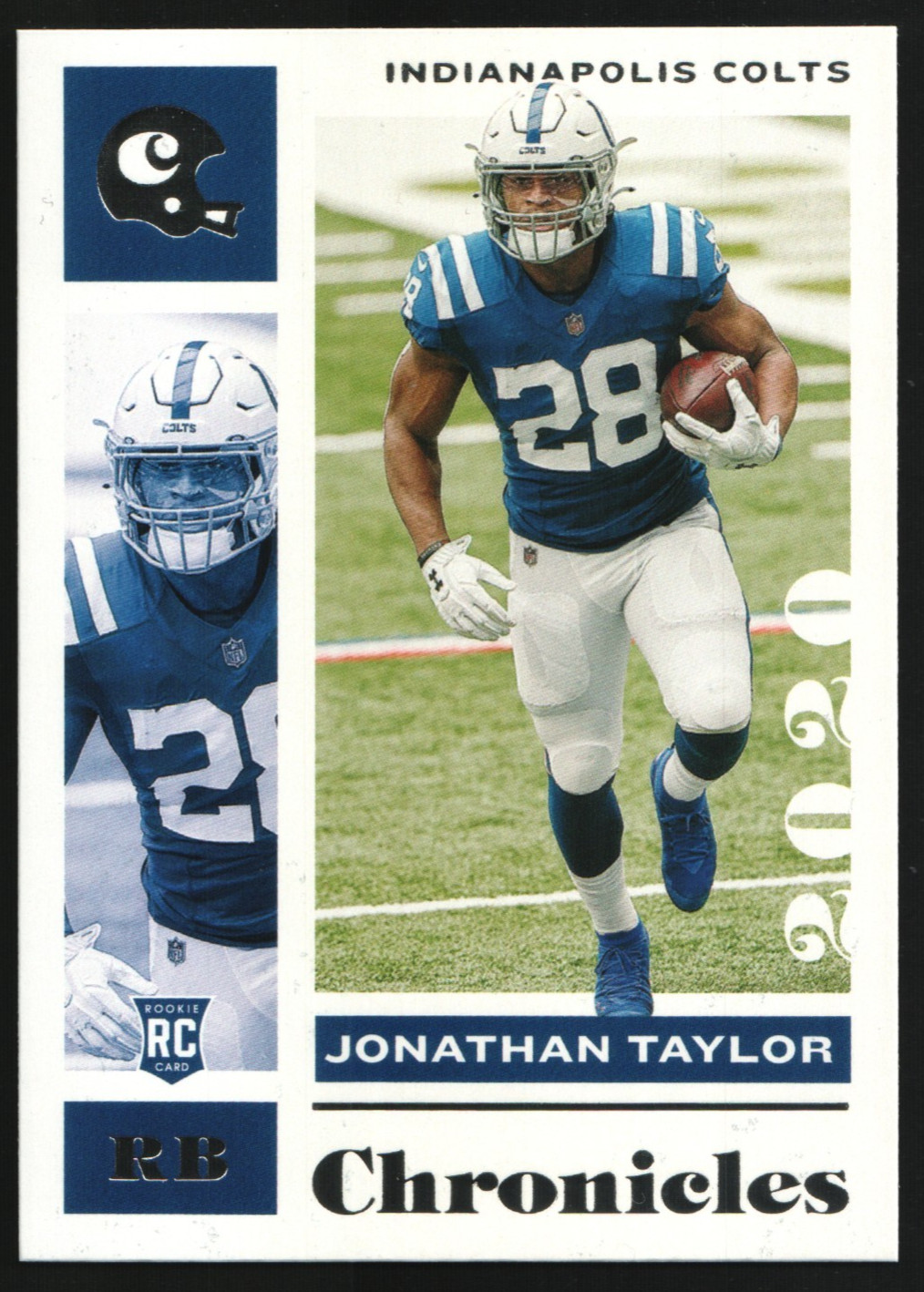 2020 Panini Chronicles #42 Jonathan Taylor RC Rookie Colts R!L:74