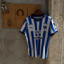 PUMA 23/24 Rayados Monterrey Home Jersey Size XL Soccer Futbol